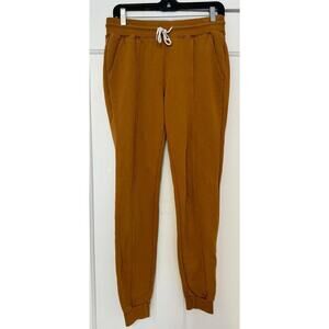 MATE the Label Fleece Front Seam Jogger Relaxed Pocket Sweatpants Size S